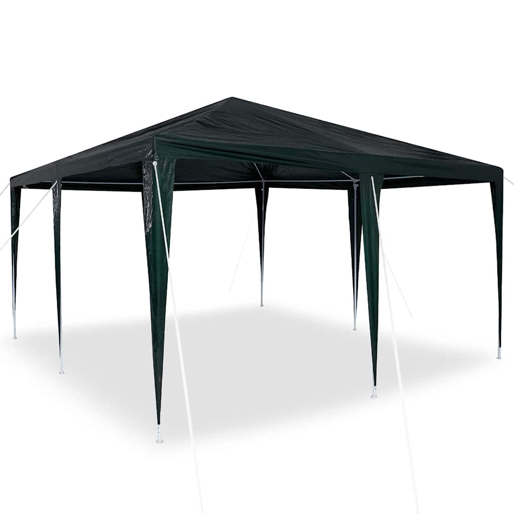 Vidaxx Partyzelt grün 400 x 400 x 266 cm Polyethylen und Stahl