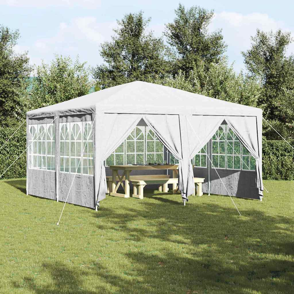 Vidaxx Partyzelt weiß 400 x 400 x 266 cm Polyethylen