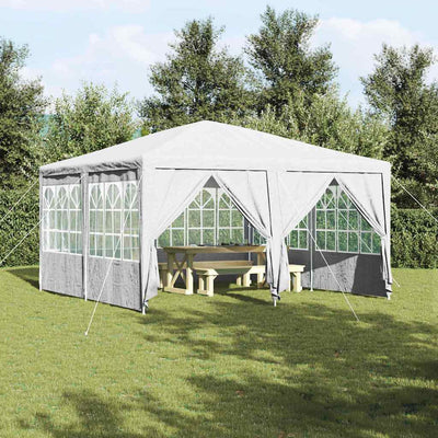 Vidaxx Partyzelt weiß 400 x 400 x 266 cm Polyethylen