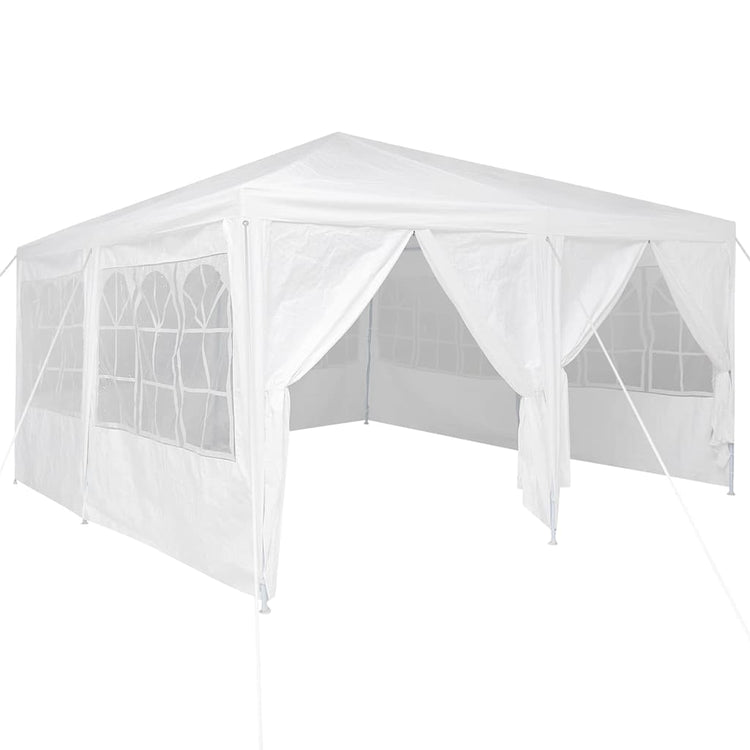 Vidaxx Partyzelt weiß 400 x 400 x 266 cm Polyethylen