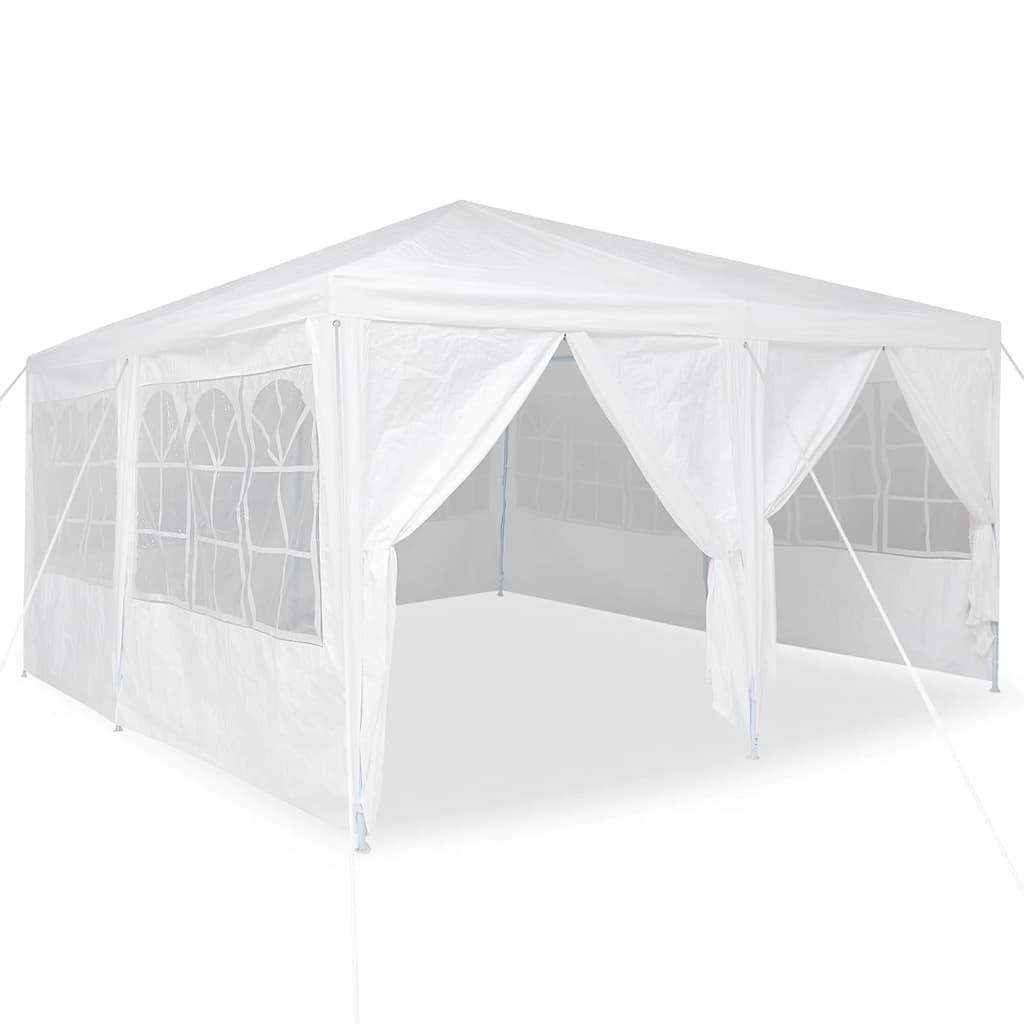 Vidaxx Partyzelt weiß 400 x 400 x 266 cm Polyethylen