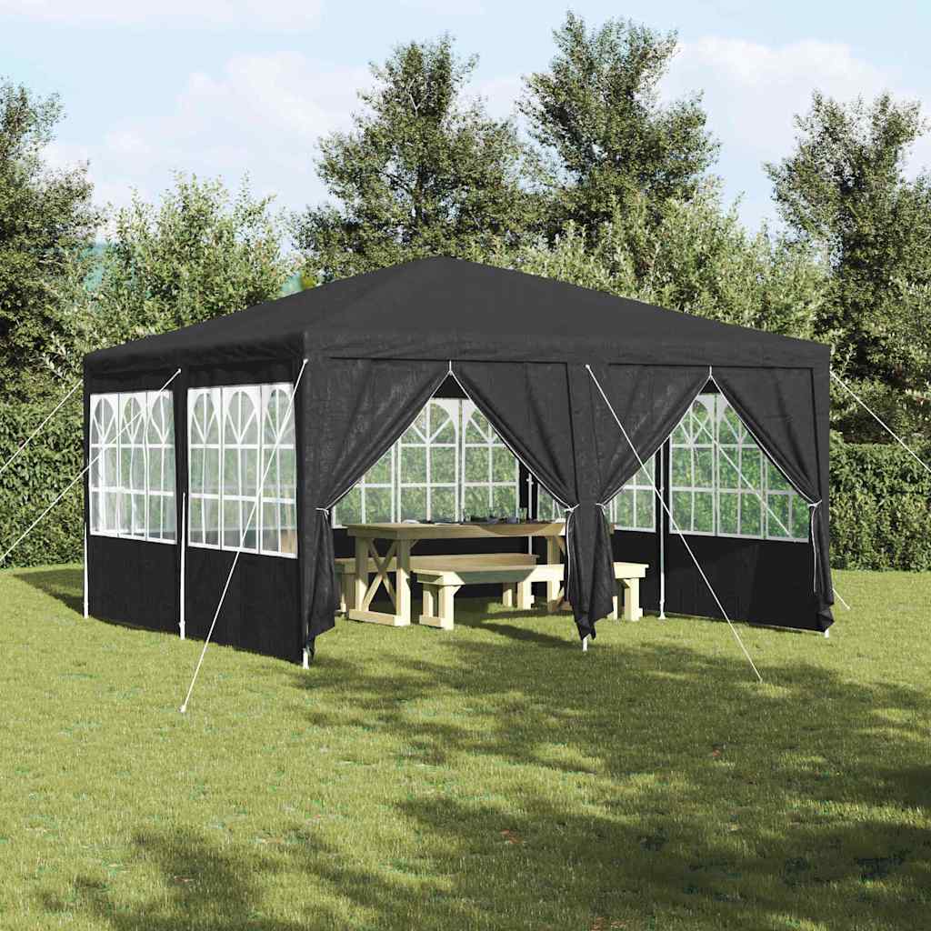 Vidaxx Partyzelt Anthrazit 400 x 400 x 266 cm Polyethylen