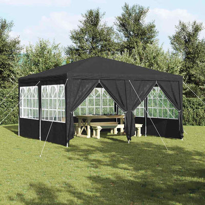 Vidaxx Partyzelt Anthrazit 400 x 400 x 266 cm Polyethylen