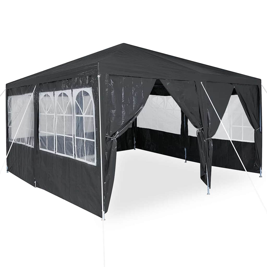 Vidaxx Partyzelt Anthrazit 400 x 400 x 266 cm Polyethylen