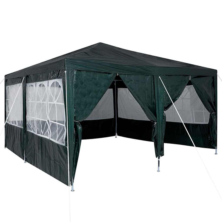 Vidaxx Partyzelt grün 400 x 400 x 266 cm Polyethylen