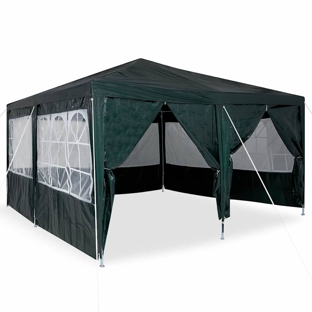 Vidaxx Partyzelt grün 400 x 400 x 266 cm Polyethylen