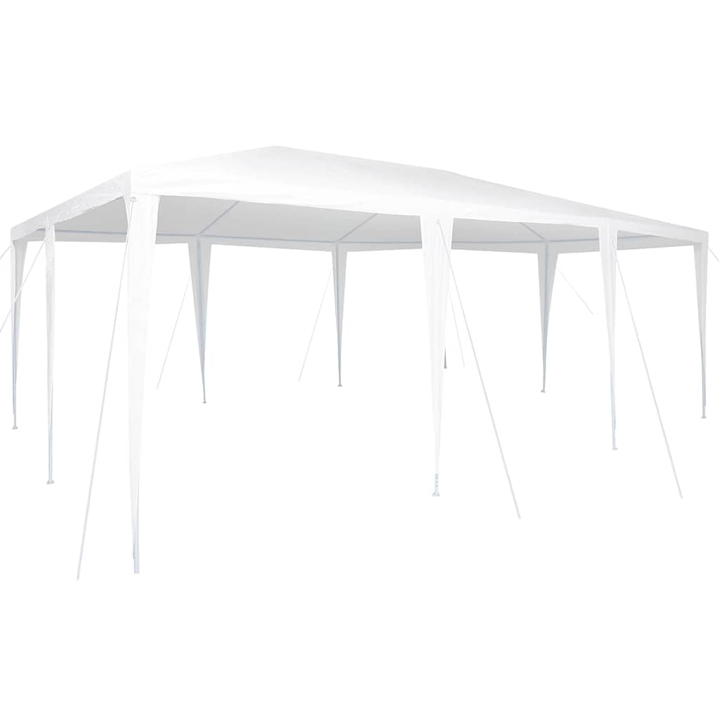 Vidaxx Partyzelt weiß 600 x 400 x 266 cm Polyethylen und Stahl