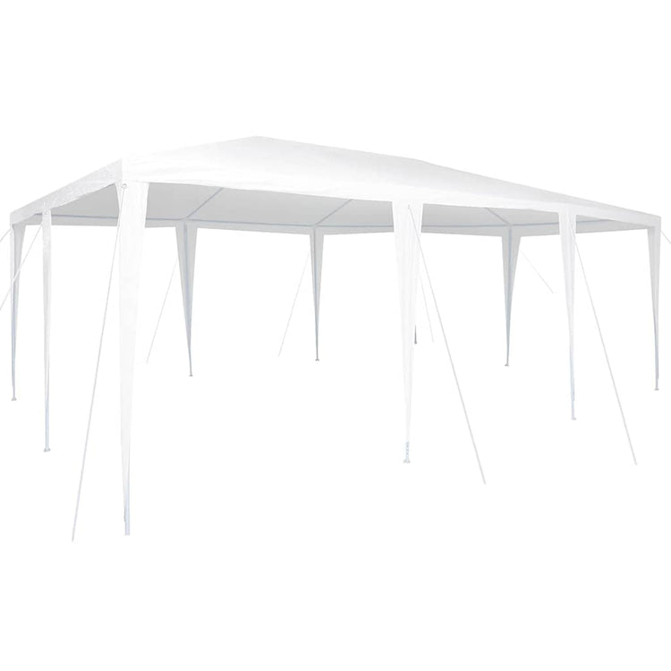 Vidaxx Partyzelt weiß 600 x 400 x 266 cm Polyethylen und Stahl