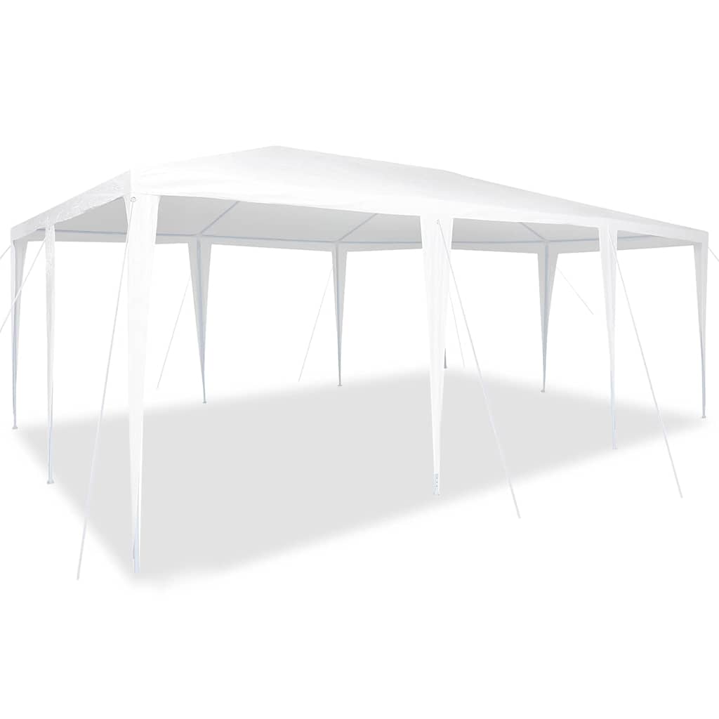 Vidaxx Partyzelt weiß 600 x 400 x 266 cm Polyethylen und Stahl