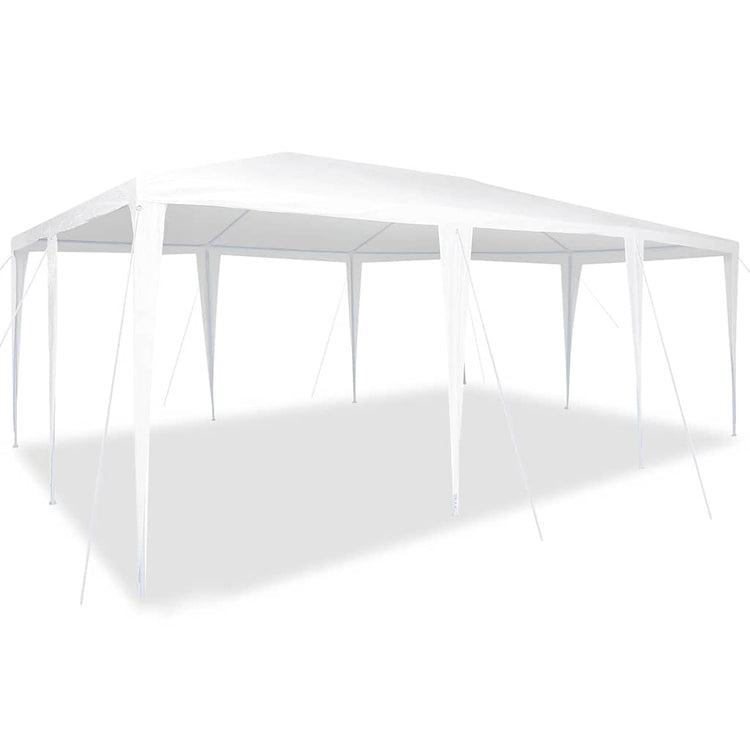 Vidaxx Partyzelt weiß 600 x 400 x 266 cm Polyethylen und Stahl