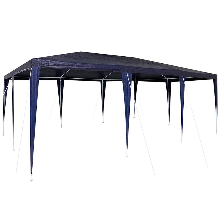 Vidaxx Partyzelt blau 600 x 400 x 266 cm Polyethylen und Stahl