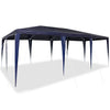Vidaxx Partyzelt blau 600 x 400 x 266 cm Polyethylen und Stahl