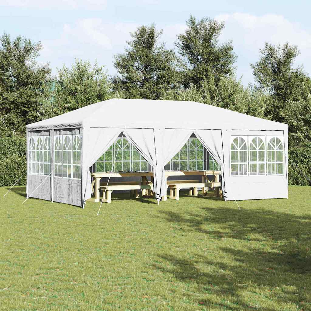 Vidaxx Partyzelt weiß 600 x 400 x 266 cm Polyethylen