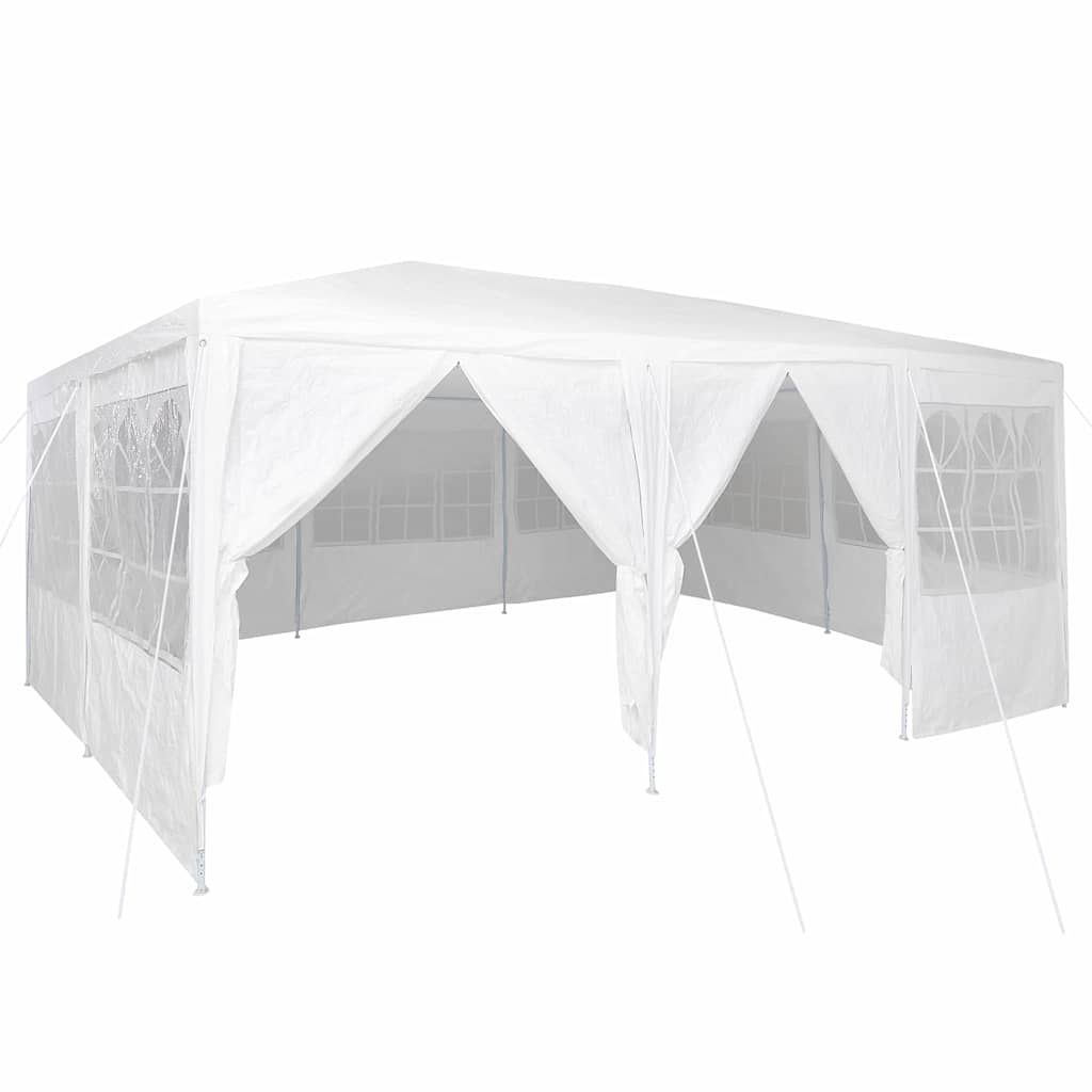 Vidaxx Partyzelt weiß 600 x 400 x 266 cm Polyethylen