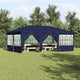 Vidaxx Partyzelt blau 600 x 400 x 266 cm Polyethylen