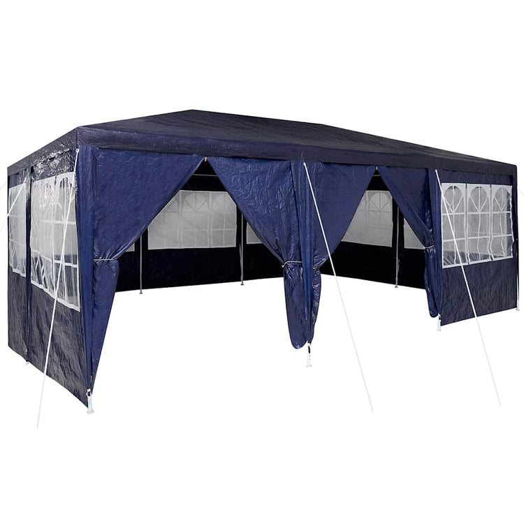 Vidaxx Partyzelt blau 600 x 400 x 266 cm Polyethylen