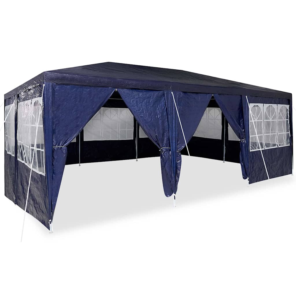 Vidaxx Partyzelt blau 600 x 400 x 266 cm Polyethylen