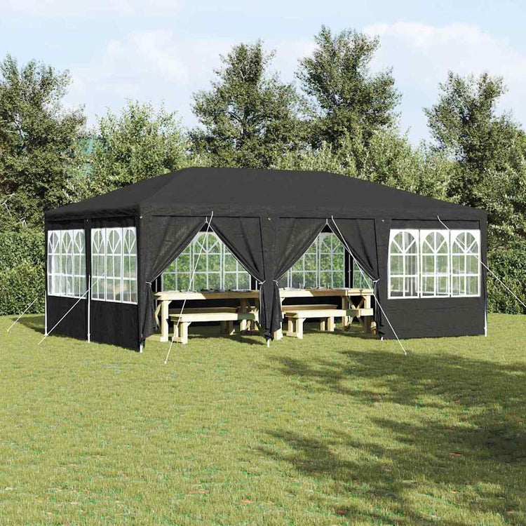 Vidaxx Partyzelt Anthrazit 600 x 400 x 266 cm Polyethylen
