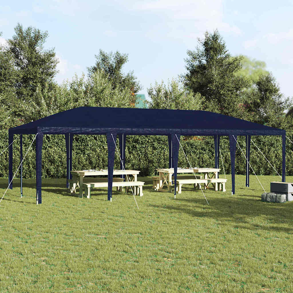 Vidaxx Partyzelt blau 800 x 400 x 266 cm Polyethylen und Stahl