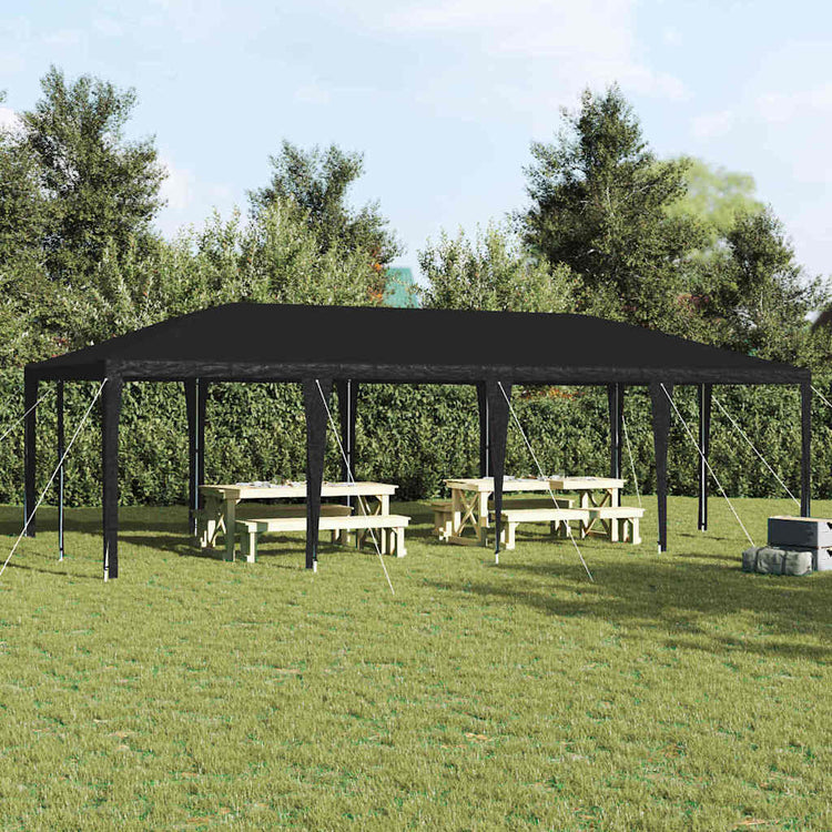 Vidaxx Partyzelt Anthrazit 800 x 400 x 266 cm Polyethylen und Stahl