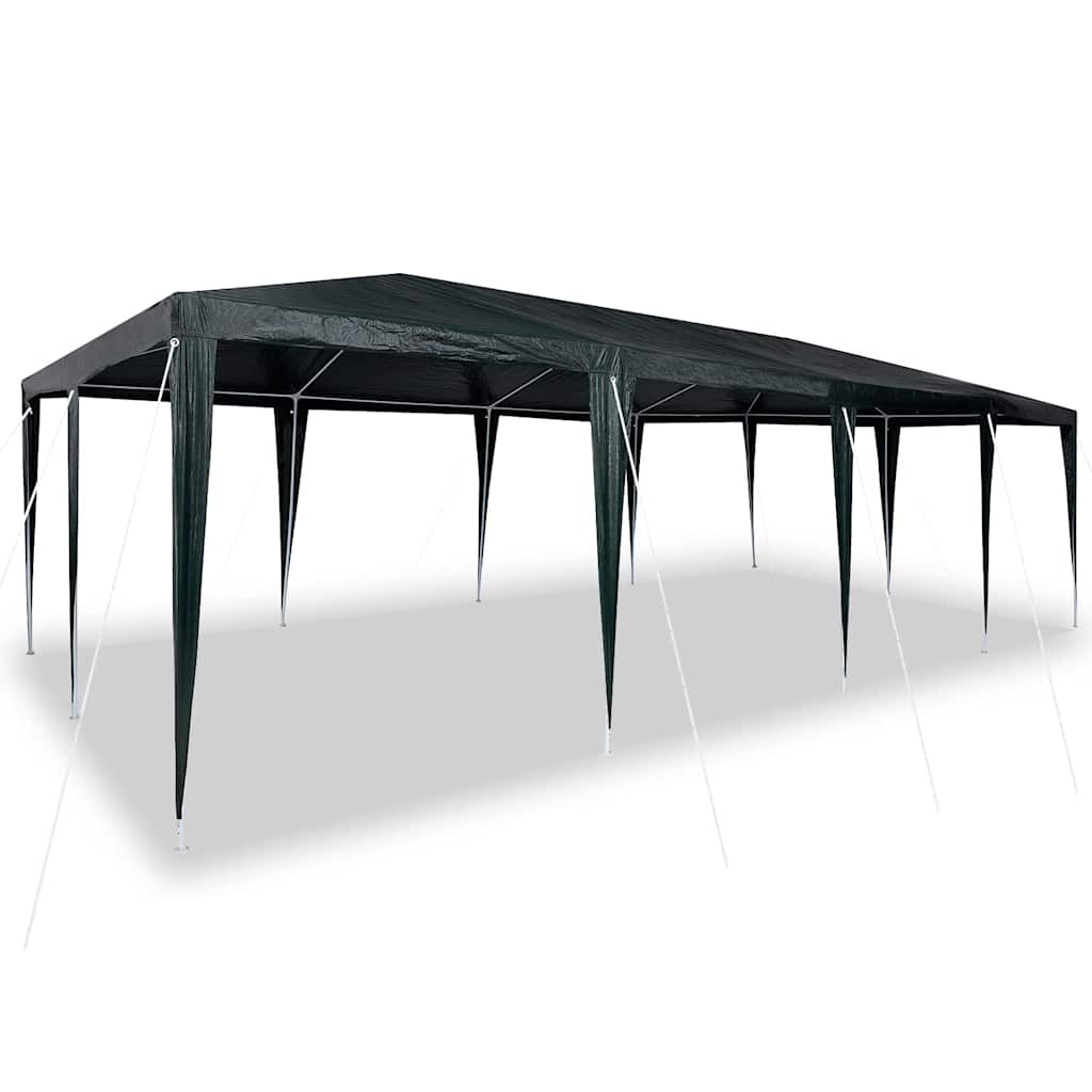 Vidaxx Partyzelt grün 800 x 400 x 266 cm Polyethylen und Stahl