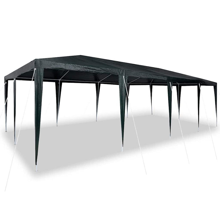 Vidaxx Partyzelt grün 800 x 400 x 266 cm Polyethylen und Stahl