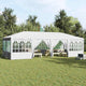 Vidaxx Partyzelt weiß 800 x 400 x 266 cm Polyethylen