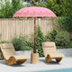Vidaxl Balinesischer Sonnenschirm rosa 185 x 185 x 260 cm