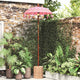Vidaxl Balinesischer Sonnenschirm rosa 125 x 125 x 260 cm