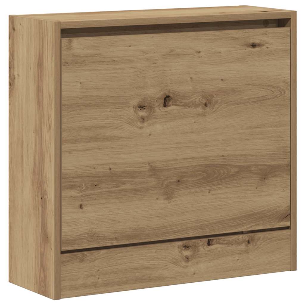 Vidaxx Schuhschrank Artisan Eiche 60 x 21 x 57 cm Holzwerkstoff