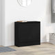 Vidaxx Schuhschrank mit Regal schwarz Eiche 60 x 21 x 57 cm Holzwerkstoff