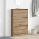 Vidaxx Schuhschrank Artisan Eiche 80 x 21 x 125,5 cm aus Holz gefertigt