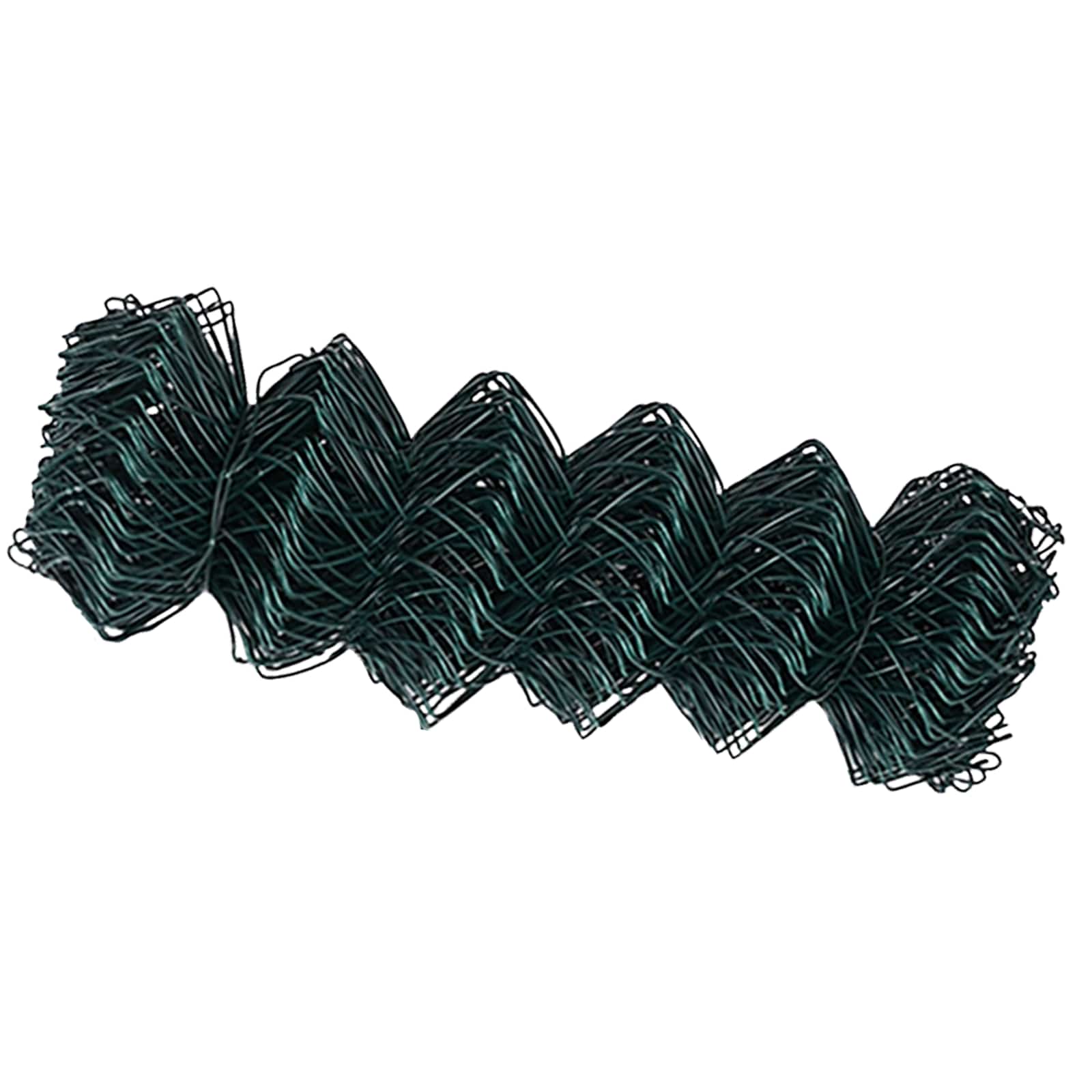 Vidaxl Maschendrahtzaun Grün 25 x 0,6 m Stahl