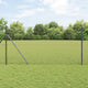 Vidaxl Maschendrahtzaun grau 25 x 1 m Stahl