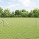 Vidaxl Maschendrahtzaun Silber 10 x 0,6 m aus verzinktem Stahl