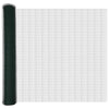 VidaXL Sechseckzaun grün 1,4 x 10 m PVC