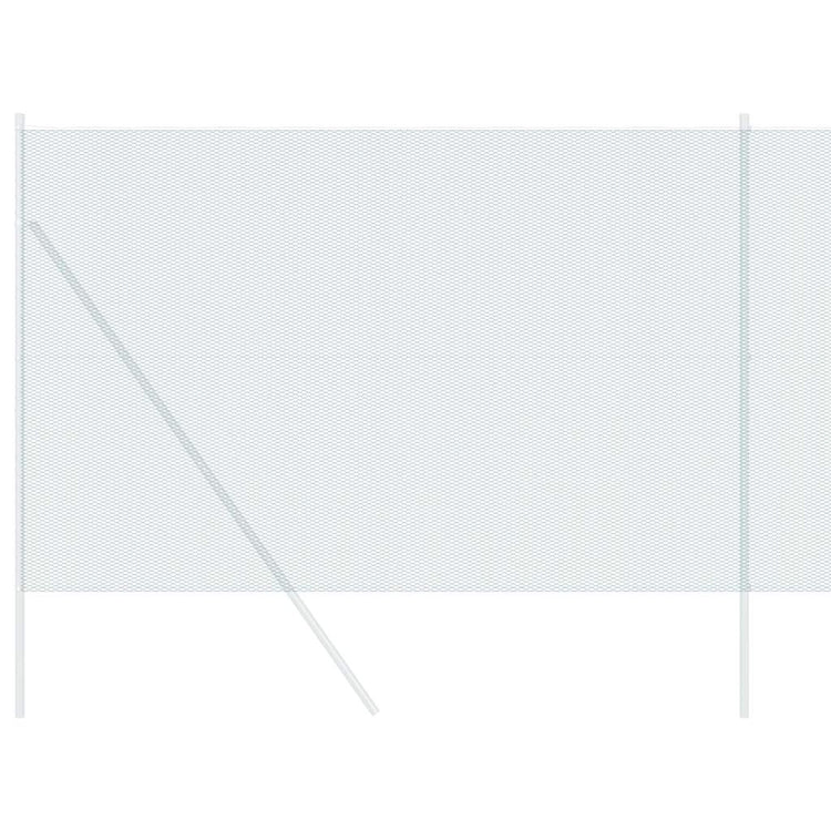 VidaXL Sechseckzaun grün 1,6 x 10 m PVC