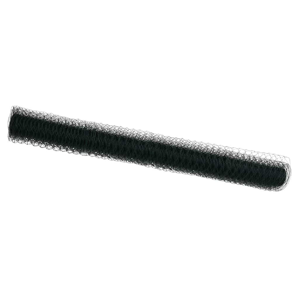 VidaXL Sechseckzaun grün 1,5 x 50 m PVC