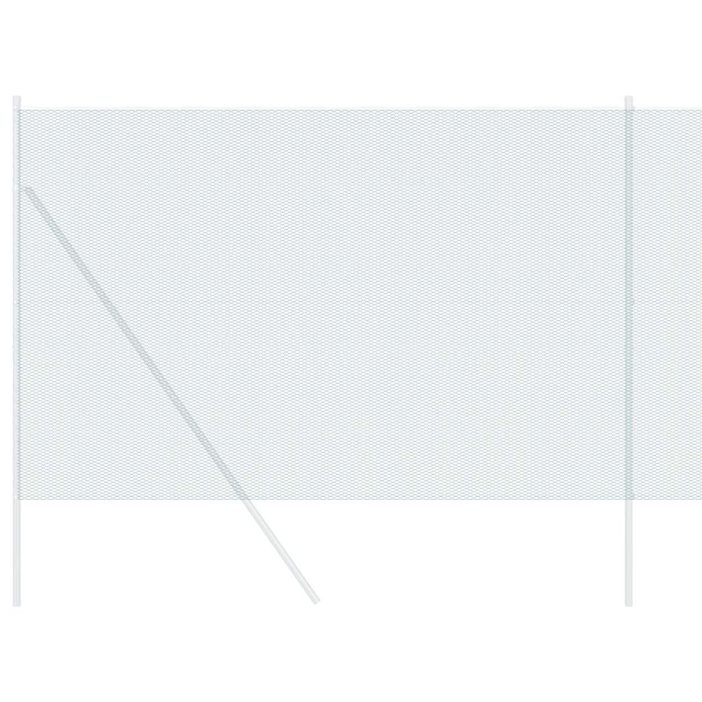VidaXL Sechseckzaun Grün 1,6 x 50 m PVC