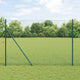 VidaXL Sechseckzaun grün 1,6 x 100 m PVC