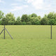 Vidaxx Sechseckzaun grau 0,8 x 50 m PVC