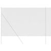 VidaXL Sechseckzaun grau 1,6 x 50 m PVC