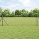 VidaXL Sechseckzaun Grau 0,8 x 100 m PVC