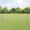 Vidaxl Sechseckzaun Silber 0,5 x 10 m verzinkter Stahl