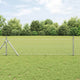 Vidaxx Sechseckzaun Silber 0,4 x 25 m aus verzinktem Stahl