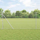 Vidaxl Sechseckzaun Silber 1,4 x 50 m verzinkter Stahl
