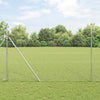 Vidaxl Sechseckzaun Silber 1,5 x 100 m verzinkter Stahl