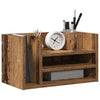 Vidaxx Schreibtisch-Organizer Altholz 44,5 x 24 x 25 cm verarbeitetes Holz