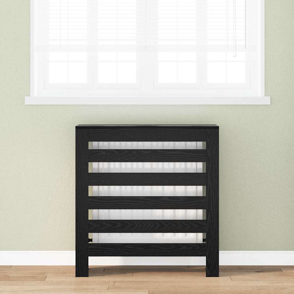 Vidaxx Heizkörperabdeckung Schwarzeiche 78 x 20 x 82 cm Holzwerkstoff