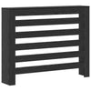 Vidaxxl Heizkörperabdeckung schwarze Eiche 104 x 20 x 82 cm Holzwerkstoff